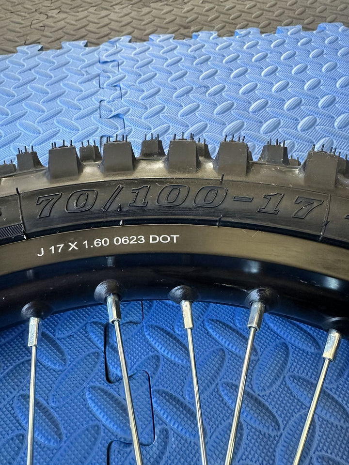 Eride eMoto Wheel Set CST Knobby 17" Front Wheel & Tire Set for Electric dirt bikes *Does not include rotor or sprocket* - Eride Wheel & Tire Set - EBIKE|2747 eBike Super Shop