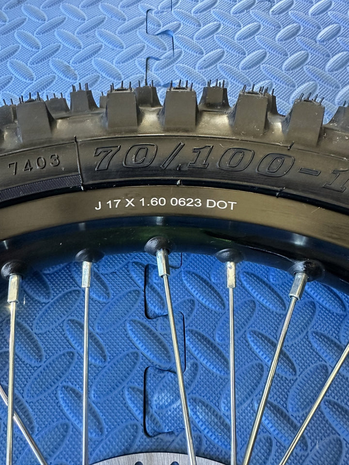 Eride eMoto Wheel Set CST Knobby 17" Front Wheel & Tire Set for Electric dirt bikes *Does not include rotor or sprocket* - Eride Wheel & Tire Set - EBIKE|2747 eBike Super Shop