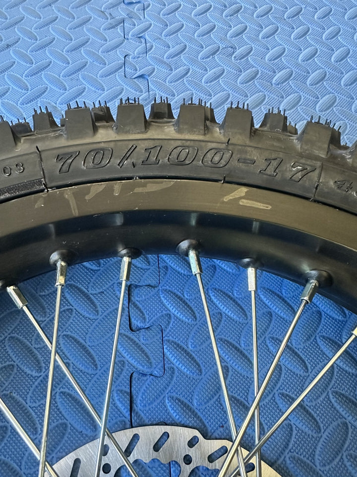 Eride eMoto Wheel Set CST Knobby 17" Rear Wheel & Tire Set for Electric Dirt Bikes *Does not include rotor or sprocket* - Eride Wheel & Tire Set - EBIKE|2748 eBike Super Shop