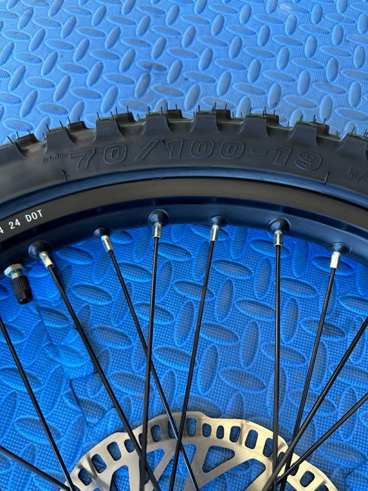 Eride eMoto Wheel Set CST Knobby 19" Front Wheel & Tire Set for Electric Dirt Bikes *Does not include rotor or sprocket* - Eride Wheel & Tire Set - EBIKE|2749 eBike Super Shop