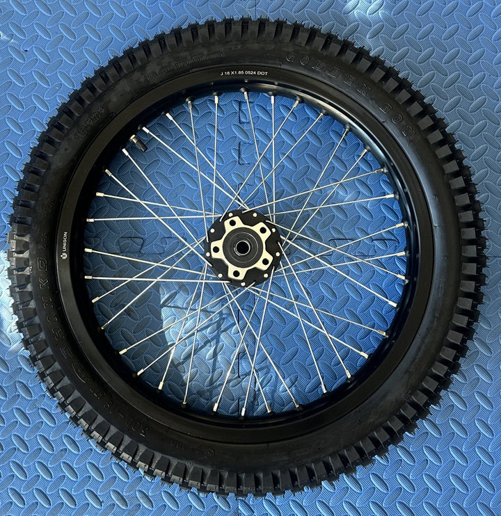 Eride eMoto Wheel Set Shinko 241 Dual Sport 18" Rear Wheel & Tire Set for e - Moto Bikes *Does not include rotor or sprocket* - Eride Wheel & Tire Set - EBIKE|2736 eBike Super Shop