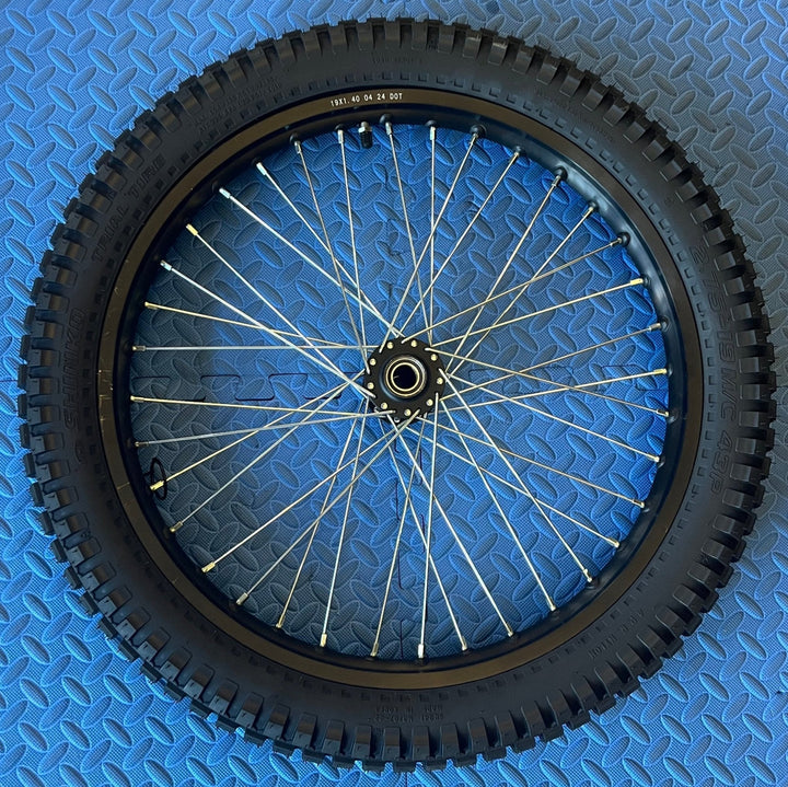 Eride eMoto Wheel Set Shinko 241 Dual Sport 18"/19" Front & Rear Wheel & Tire Set for Moto Bikes *Does not include rotor or sprocket* - Eride Wheel & Tire Set - EBIKE|2751 eBike Super Shop
