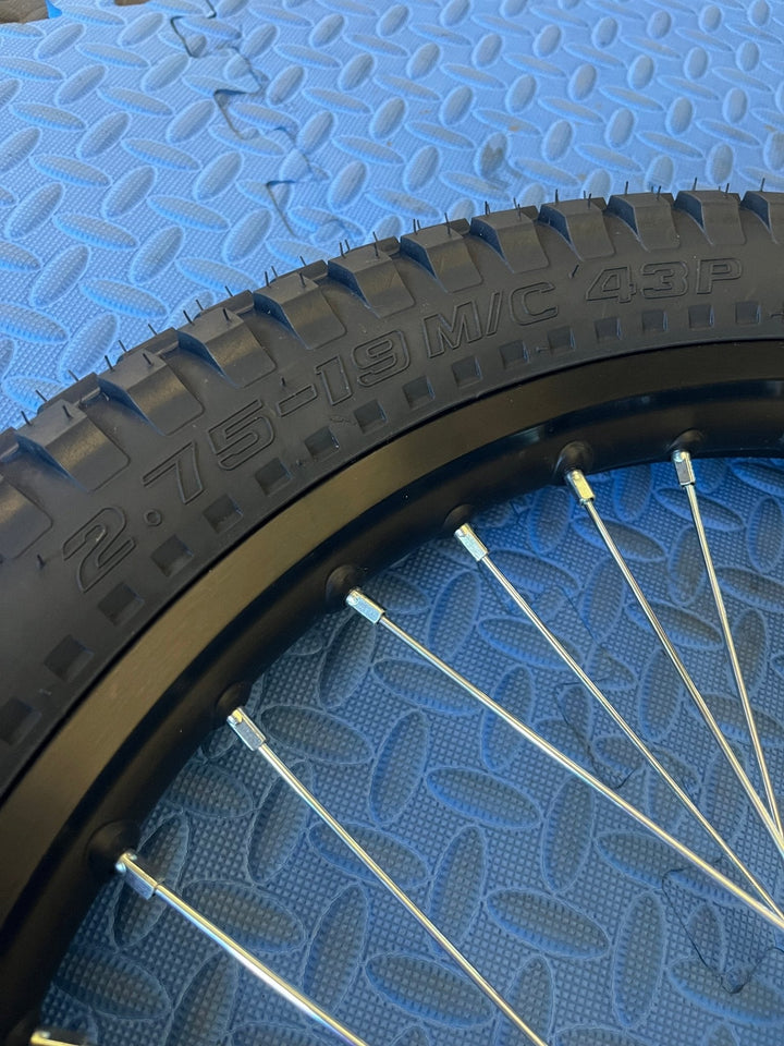 Eride eMoto Wheel Set Shinko 241 Dual Sport 19" Front Wheel & Tire Set for e - Moto Bikes *Does not include rotor or sprocket* - Eride Wheel & Tire Set - EBIKE|2737 eBike Super Shop