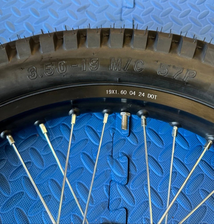 Eride eMoto Wheel Set Shinko 241 Dual Sport 19"/21" Front & Rear Wheel & Tire Set for Moto Bikes *Does not include rotor or sprocket* - Eride Wheel & Tire Set - EBIKE|2754 eBike Super Shop