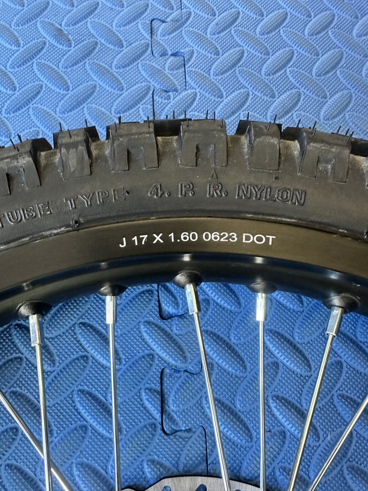 Eride eMoto Wheel Set Shinko 244 Dual Sport 17"/17" Front & Rear Wheel & Tire Set for Moto Bikes *Does not include rotor or sprocket* - Eride Wheel & Tire Set - EBIKE|2755 eBike Super Shop