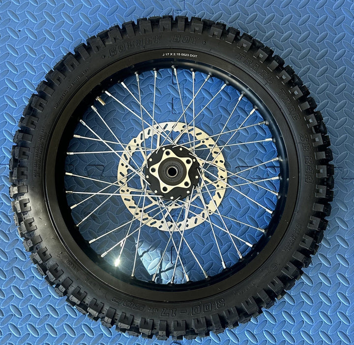 Eride eMoto Wheel Set Shinko 244 Dual Sport 17"/19" Front & Rear Wheel & Tire Set for Moto Bikes *Does not include rotor or sprocket* - Eride Wheel & Tire Set - EBIKE|2756 eBike Super Shop