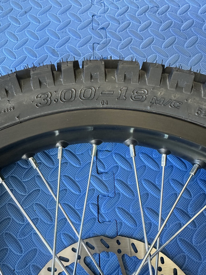 Eride eMoto Wheel Set Shinko 244 Dual Sport 18" Rear Wheel & Tire Set for e - Moto Bikes *Does not include rotor or sprocket* - Eride Wheel & Tire Set - EBIKE|2741 eBike Super Shop