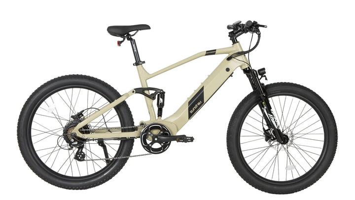 EUNORAU Defender 500w Step Over eBike 27.5x3 Mountain Electric Mountain eBike - Mountain eBike - EUNOR|MOUNT|SAND17|0349 eBike Super Shop