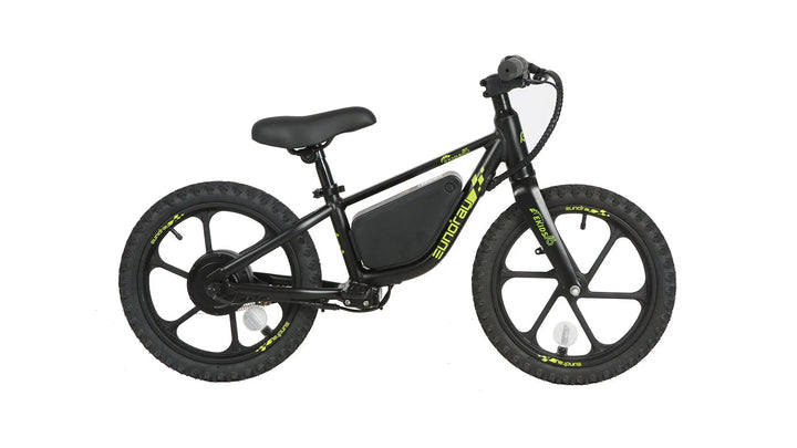 EUNORAU EKIDS 16 180 W Micro eBike 16x2 Road Electric Micro eBike - Mini eBike - EUNOR|MINI|BLACK|0384 eBike Super Shop
