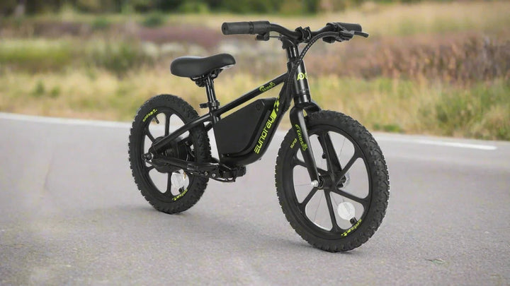 EUNORAU EKIDS 16 180 W Micro eBike 16x2 Road Electric Micro eBike - Mini eBike - EUNOR|MINI|BLACK|0384 eBike Super Shop