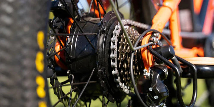 EUNORAU G30 Cargo 500w Step Thru eBike 20x3 Fat Electric Cargo eBike - Cargo eBike - EUNOR|CARGO|ORANG14AH|0363 eBike Super Shop