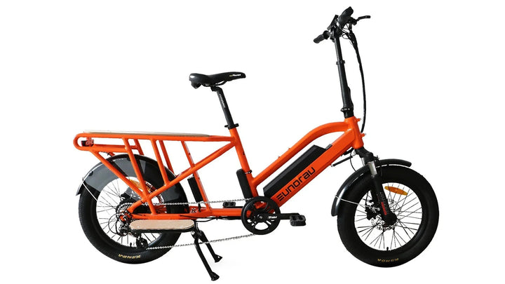EUNORAU G30 Cargo 500w Step Thru eBike 20x3 Fat Electric Cargo eBike - Cargo eBike - EUNOR|CARGO|ORANG14AH|0363 eBike Super Shop