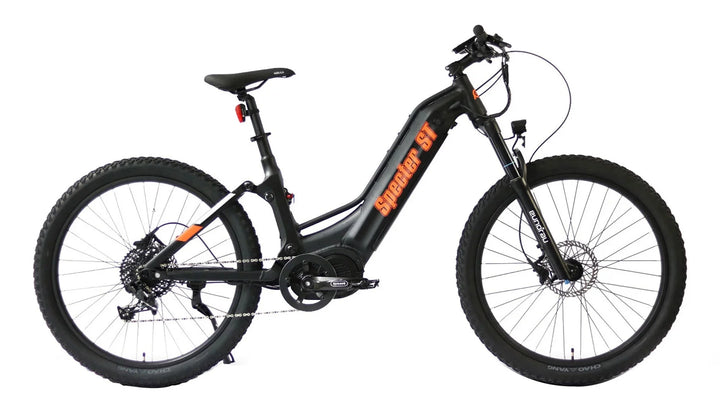 EUNORAU Specter ST 1000 w Step Thru eBike 27.5x3 Mountain Electric Mountain eBike - Mountain eBike - EUNOR|MOUNT|BLACK|0343 eBike Super Shop