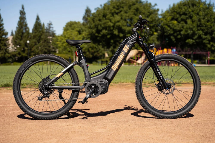 EUNORAU Specter ST 1000 w Step Thru eBike 27.5x3 Mountain Electric Mountain eBike - Mountain eBike - EUNOR|MOUNT|BLACK|0343 eBike Super Shop