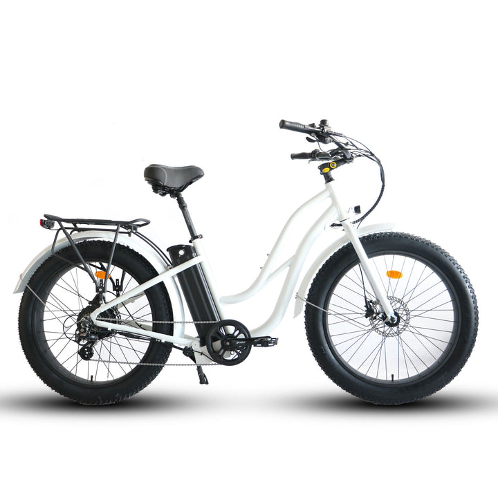 Fat Tire Step Thru 26x4 - 52v Beach Cruiser Electric Bike - Cruiser - 210000000770 eBike Super Shop
