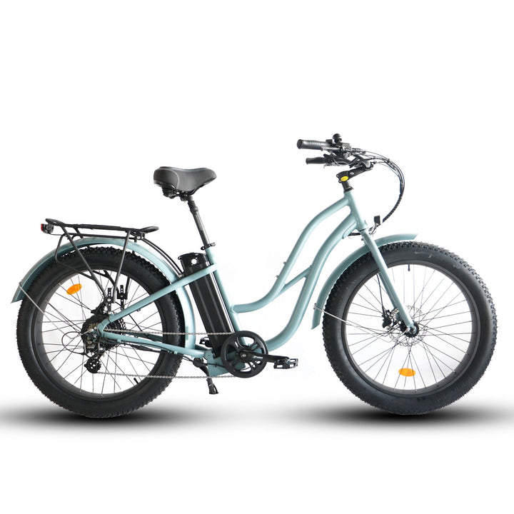 Fat Tire Step Thru 26x4 - 52v Beach Cruiser Electric Bike - Cruiser - 210000000771 eBike Super Shop