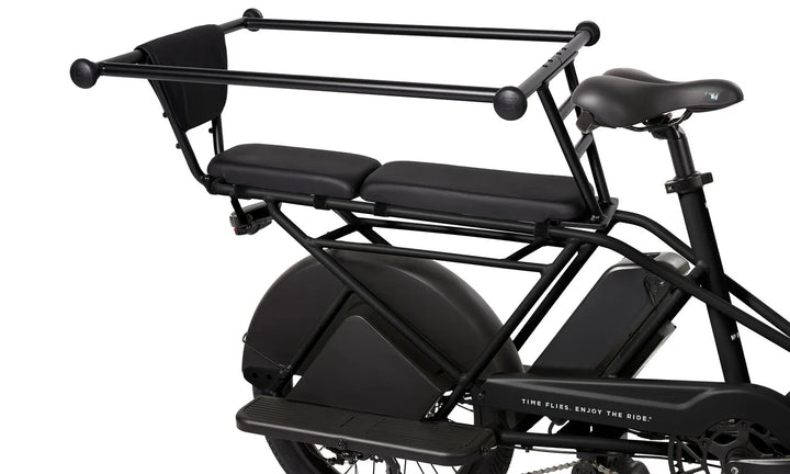 FLYER Via 500w Step Thru eBike 24x2.4 Street Electric Cargo eBike - Cargo eBike - eBike Super Shop
