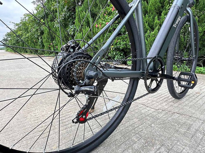 FREEGO E7 Electric Town eBike - Step Over 250 w Electric Communter eBike - Road eBike - FREEG|2987 eBike Super Shop