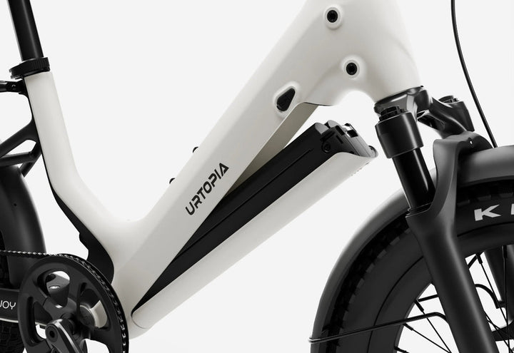 URTOPIA Joy 500 w Step Thru Ebike 20x3 Urban Creme