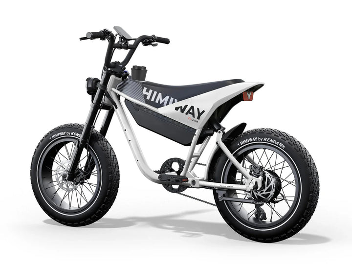 HIMIWAY C5 Ultra 750 w Step Over Ebike 20x4 Fat Electric e - Moto Style eBike - Moto Style eBike - HIMIW|MOTO|BLACK|0752 eBike Super Shop