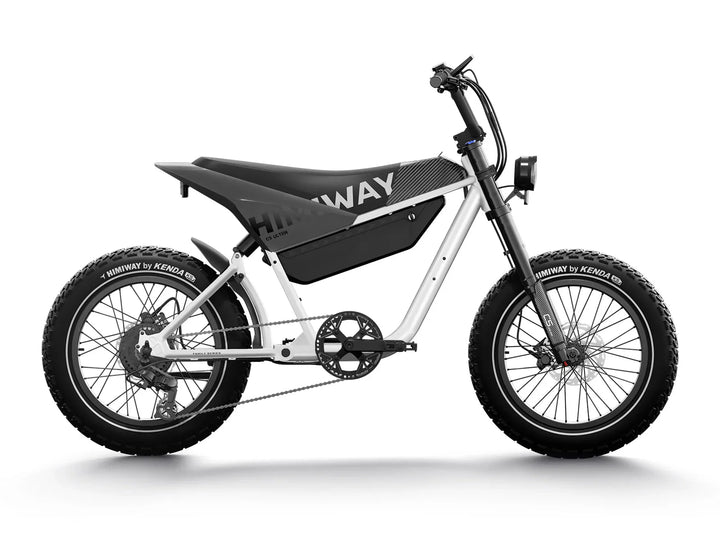 HIMIWAY C5 Ultra 750 w Step Over Ebike 20x4 Fat Electric e - Moto Style eBike - Moto Style eBike - HIMIW|MOTO|BLACK|0752 eBike Super Shop