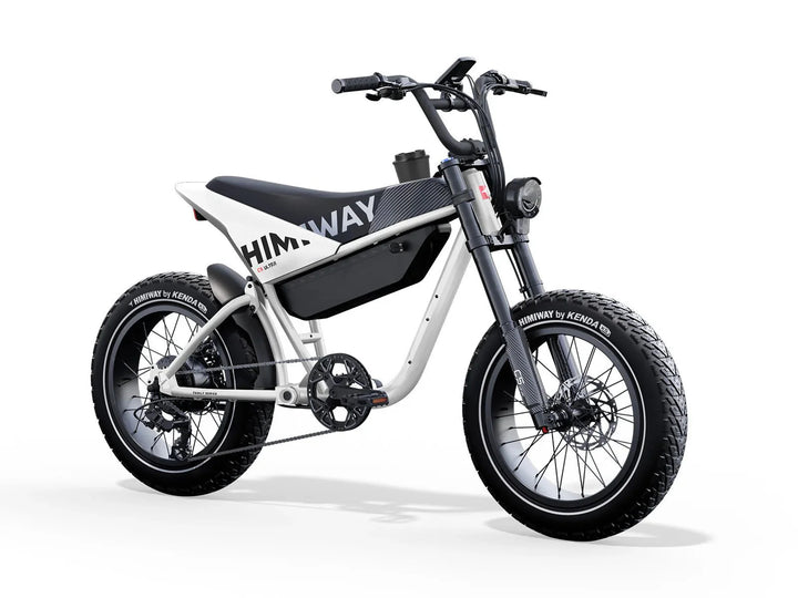 HIMIWAY C5 Ultra 750 w Step Over Ebike 20x4 Fat Electric e - Moto Style eBike - Moto Style eBike - HIMIW|MOTO|BLACK|0752 eBike Super Shop