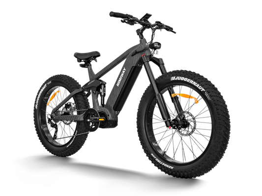 HIMIWAY Cobra PRO 1000 w Step Over Ebike 26x4.8 Fat Electric Fat Tire Mountain eBike - Mountain eBike - HIMIW|MOUNT|BLACK|0175 eBike Super Shop