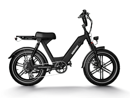 HIMIWAY Escape Pro 750 w Step Thru Ebike 20x4 Fat Electric e - Moto Style eBike - Moto Style - eBike Super Shop