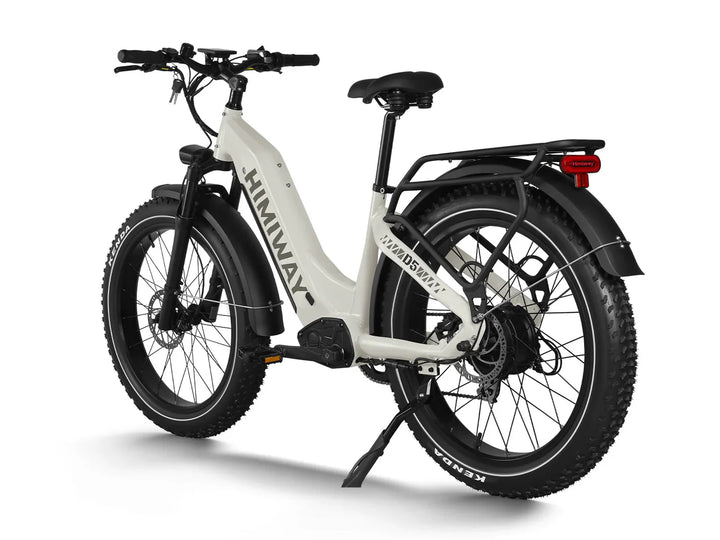 HIMIWAY Zebra ST 750 w Step Thru Ebike 26x4 Fat Electric Fat Tire Mountain eBike - Mountain eBike - HIMIW|MOUNT|GREY|0157 eBike Super Shop