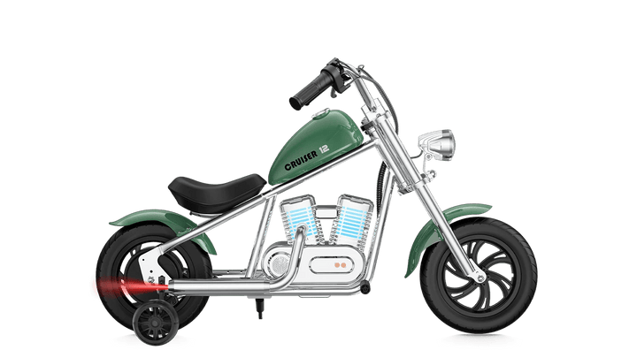 HYPER GOGO Challenger 12 Plus (W APP) + Training Wheels - Kids - HYPER|Chall|Dark eBike Super Shop