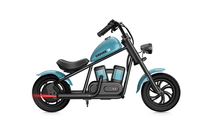 HYPER GOGO Cruiser 12 Plus Kids Electric Mini Motorcycle eBike - 21.9v 160 w - Youth eMotorcycle - HYPER|BLUETRAIN|2257 eBike Super Shop