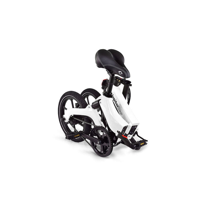 JUPITER Electric Folding eBike Discovery X5 - Folding Step Over 350 w Electric Micro eBike - Folding Ebike - JUPIT|BLACK|1847 eBike Super Shop