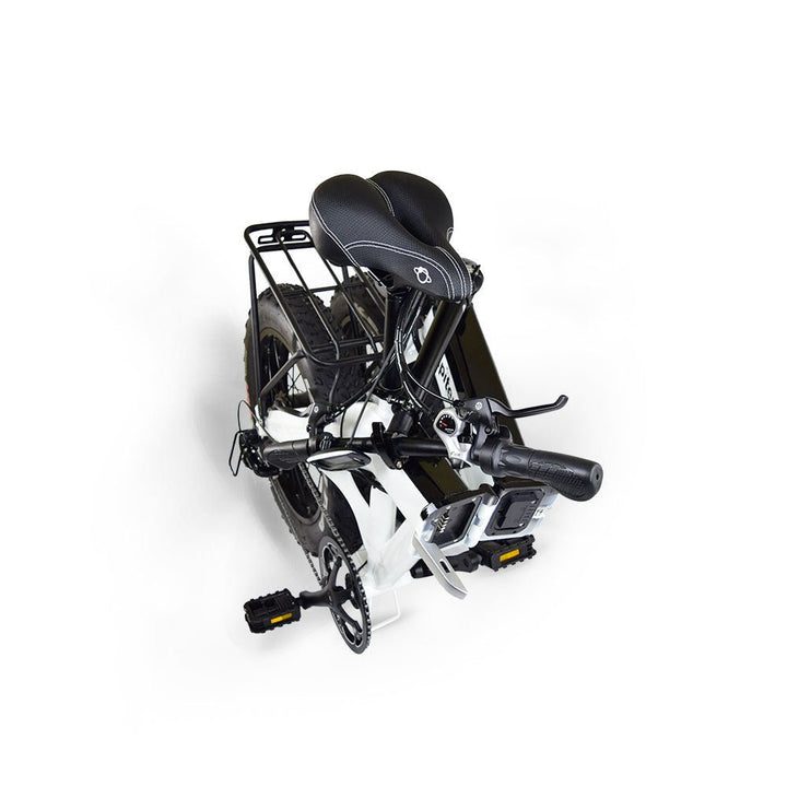 JUPITER Folding Fat Tire eBike Defiant - Folding Step Over 750 w Electric Folding eBike - Folding Ebike - JUPIT|BLACK|1836 eBike Super Shop