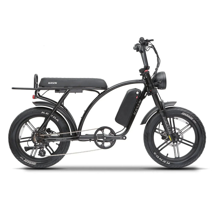KASEN Kabbit Plus 2.0 1000 w Moto Ebike 20x4 Fat Electric e - Moto Style eBike - Moto Style eBike - KASEN|MOTO|BLACK15AH|0210 eBike Super Shop