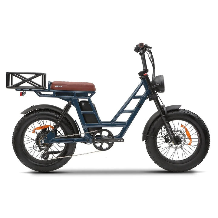 KASEN Malibu 1000 w Step Thru Ebike 20x4 Fat Electric Cargo eBike - Cargo eBike - KASEN|CARGO|RETRO|0220 eBike Super Shop