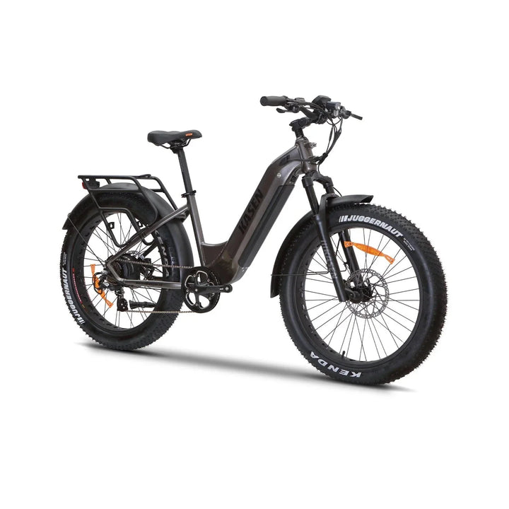 KASEN Ranger ST 2.0 750 w Step Thru Ebike 26x4 Fat Fat Tire Electric Beach Cruiser eBike - Fat Tire eBike - KASEN|FATT|BLACK15AH|0184 eBike Super Shop