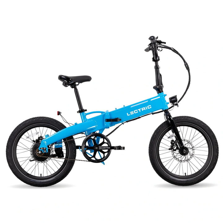 LECTRIC XP Lite 2.0 300 w - Street Electric Folding eBike - Folding e - Bikes Fat Tire - LECTR|BLUE|1765 eBike Super Shop