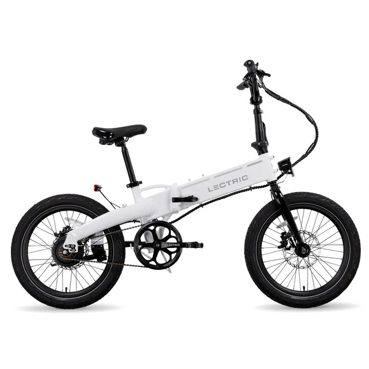 LECTRIC XP Lite 2.0 300 w - Street Electric Folding eBike - Folding e - Bikes Fat Tire - LECTR|WHITE|1766 eBike Super Shop