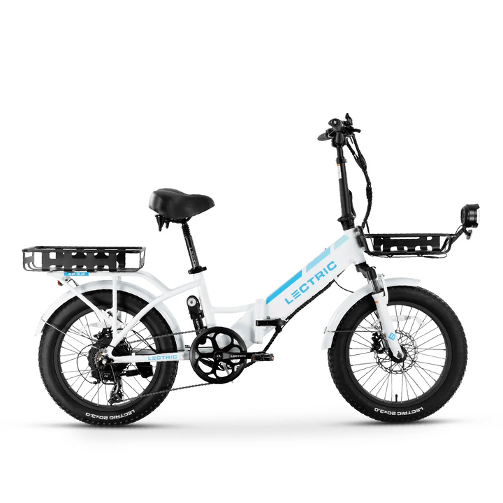 LECTRIC XP step thru 3.0 Folding Fat Tire Ebike - 500 w Electric Communter eBike - Folding Ebike - LECTR|BLACK|1751 eBike Super Shop