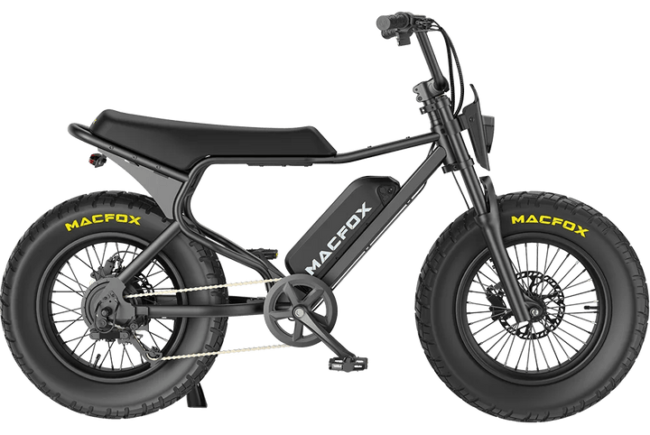 MACFOX X7 - Step Over - MACFO|X7|13 ah|Black eBike Super Shop