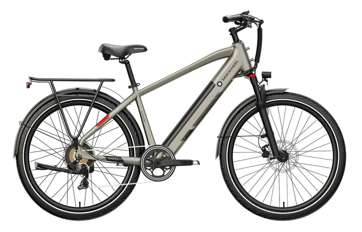 MOKWHEEL Mesa Light 2.0 350 w Step Over Ebike 27.5x2.4 Urban Electric Commuter Bike - Road eBike - MOKWH|YELLO|1537 eBike Super Shop