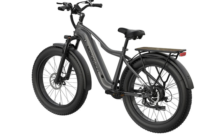 MOKWHEEL Tor Plus 750 w Step Over Ebike 26x4 Fat Tire Fat Tire Electric Beach Cruiser eBike - Fat Tire eBike - MOKWH|FATT|GREEN|0131 eBike Super Shop