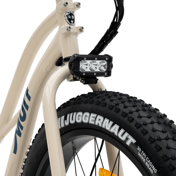 MURF Fat Murf Step - Thru Electric Urban eBike - 52v 750 w Electric Beach Cruiser eBike - Fat Tire Cruiser eBike - MURF|BLACK|2315 eBike Super Shop