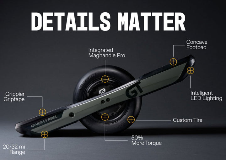 ONE WHEEL GT 750w eSkateboard Urban Electric One Wheel Skateboard - OneWheel - 210000000076 eBike Super Shop