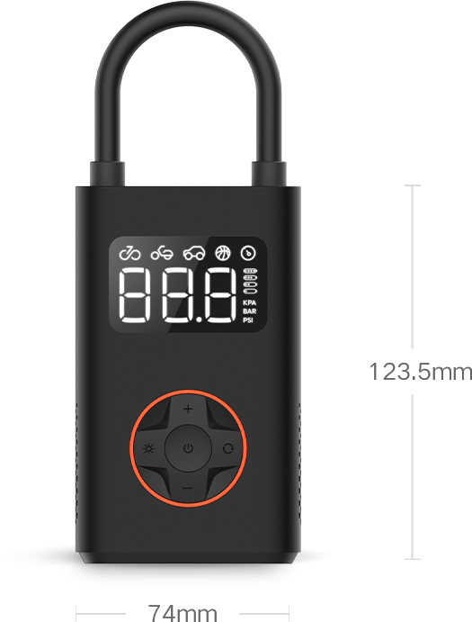 QI Cycle N3 Portable Tire Inflator - N3 eBike Super Shop