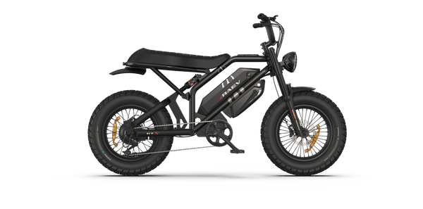 RAEV Bullet GTX Emoto eBike – 1500W Electric e - moto style Bike with Dual Suspension - Moto Style eBike - RAEV-GTX-28AH-B eBike Super Shop