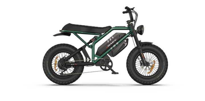 RAEV Bullet GTX Emoto eBike – 1500W Electric e - moto style Bike with Dual Suspension - Moto Style eBike - RAEV-GTX-28AH-G eBike Super Shop