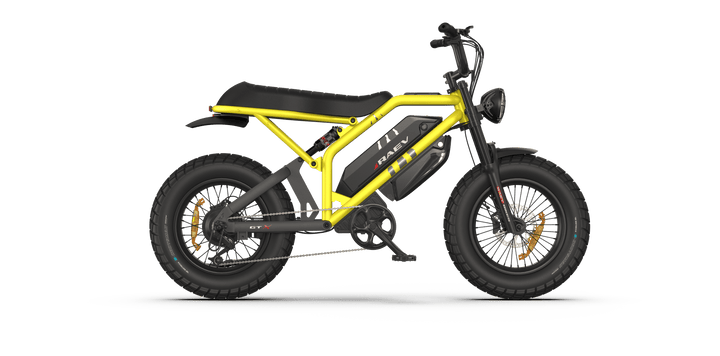 RAEV Bullet GTX Emoto eBike – 1500W Electric e - moto style Bike with Dual Suspension - Moto Style eBike - RAEV-GTX-28AH-Y eBike Super Shop
