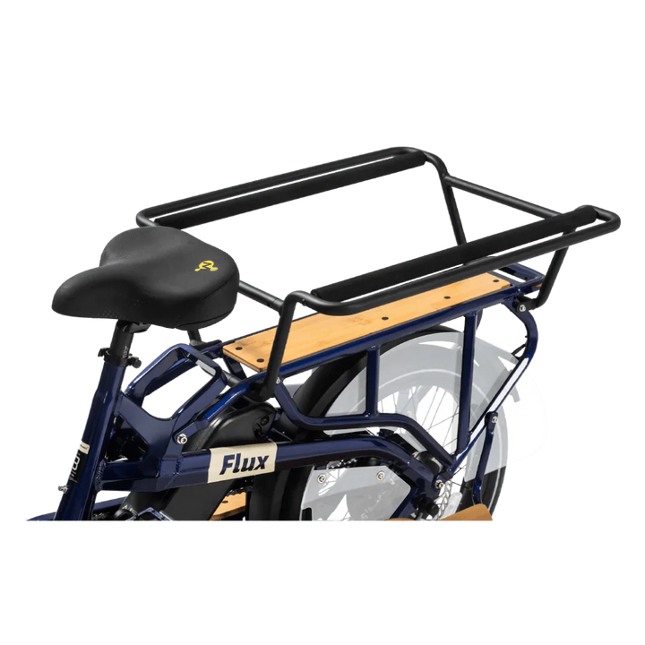 REVI Flux 750w Step Thru Ebike 20x2.4 Fat Tire Mini Fat Tire Electric Cargo eBike - Cargo eBike - REVI|CARGO|DARK|0046 eBike Super Shop