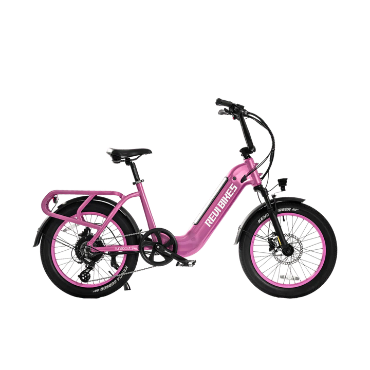 REVI Runabout 2 750w Step Thru Ebike 20x3 Fat Tire Mini Electric Cargo eBike - Cargo eBike - eBike Super Shop